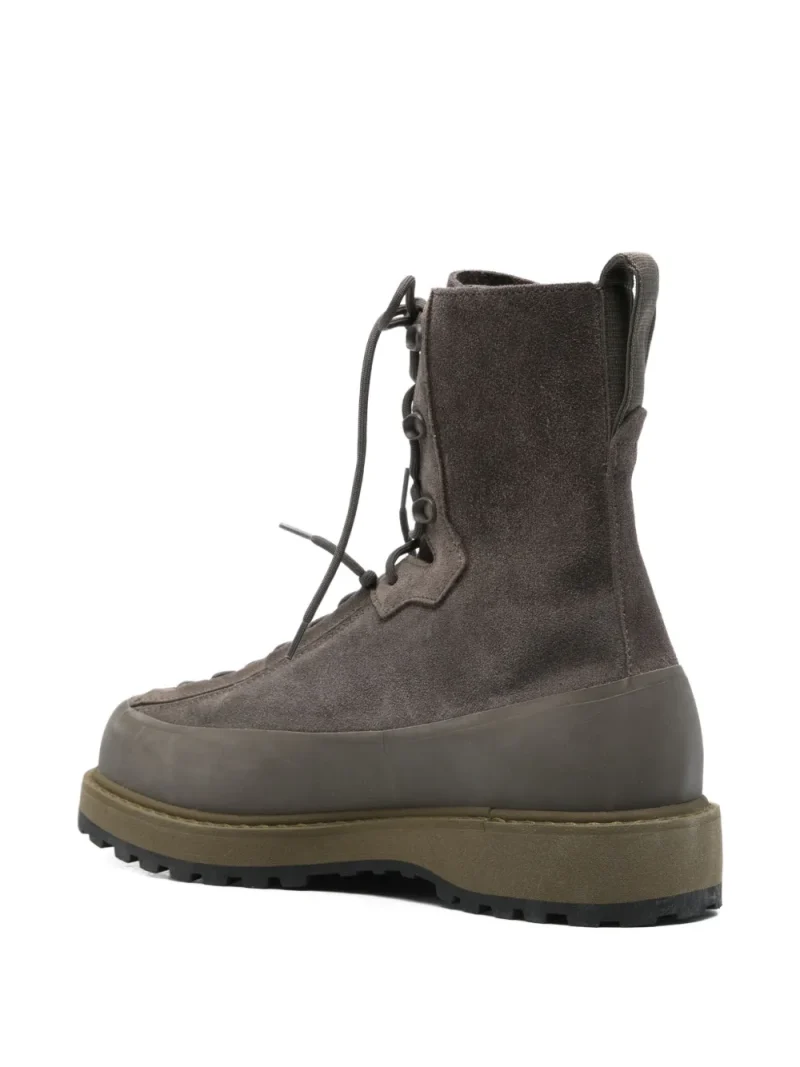 Alternative view of Ghete Stone Island 40mm Lace-Up Suede khaki