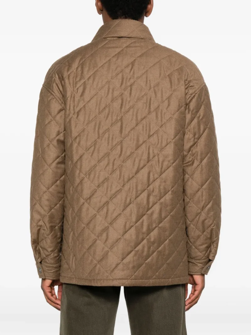 Alternative view of Jacheta Ferragamo Quilted Diamond Pattern maro