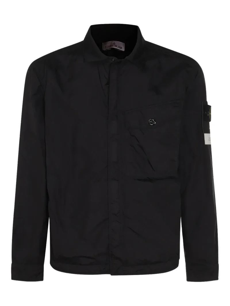 Jacheta Stone Island Compass-Motif negru