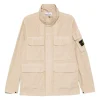 Jacheta Stone Island Multiple-Pockets Cotton Military bej