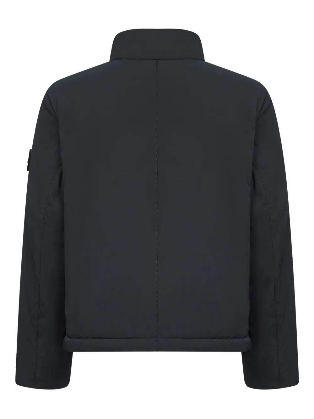Jacheta Stone Island Padded Stand Collar negru - imagine 2
