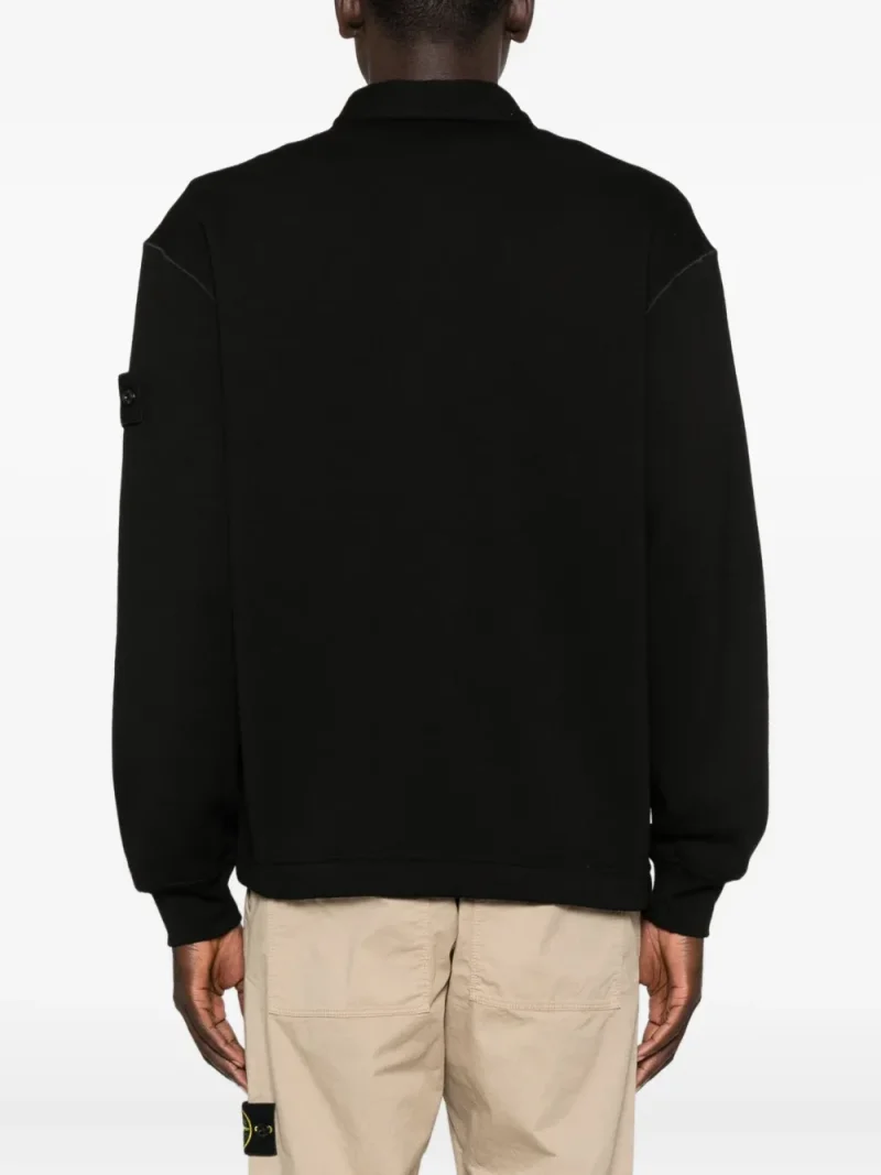 Alternative view of Jacheta Stone Island Zip-Fastening negru