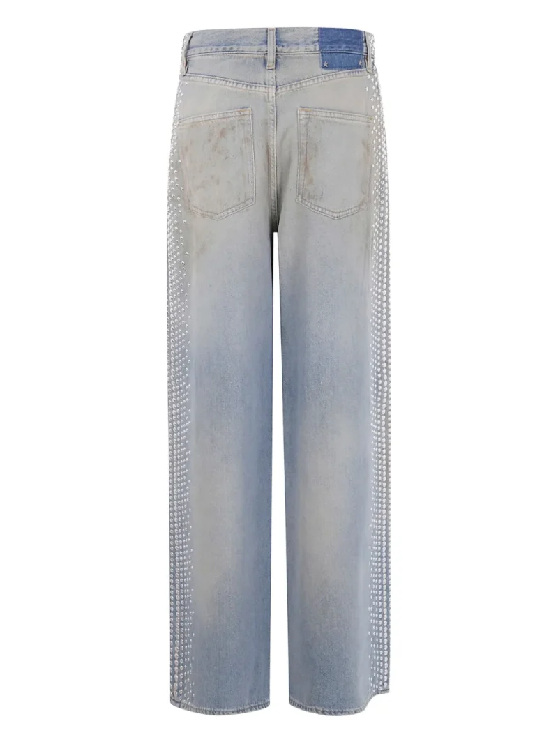 Alternative view of Jeans Golden Goose side-stud albastru