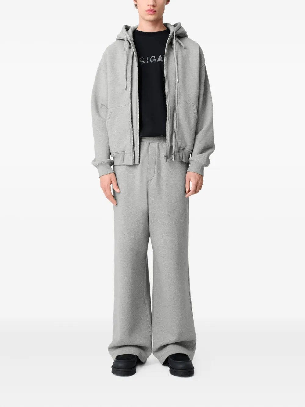 Pantaloni Axel Arigato Trey Tack gri - imagine 4