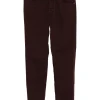 Pantaloni denim Jacob Cohen Scoot Embellished-Pocket maro