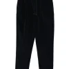 Pantaloni Jacob Cohen Drawstring Corduroy bleumarin