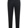 Pantaloni Jacob Cohen Pleated-Cuffed Cotton bleumarin