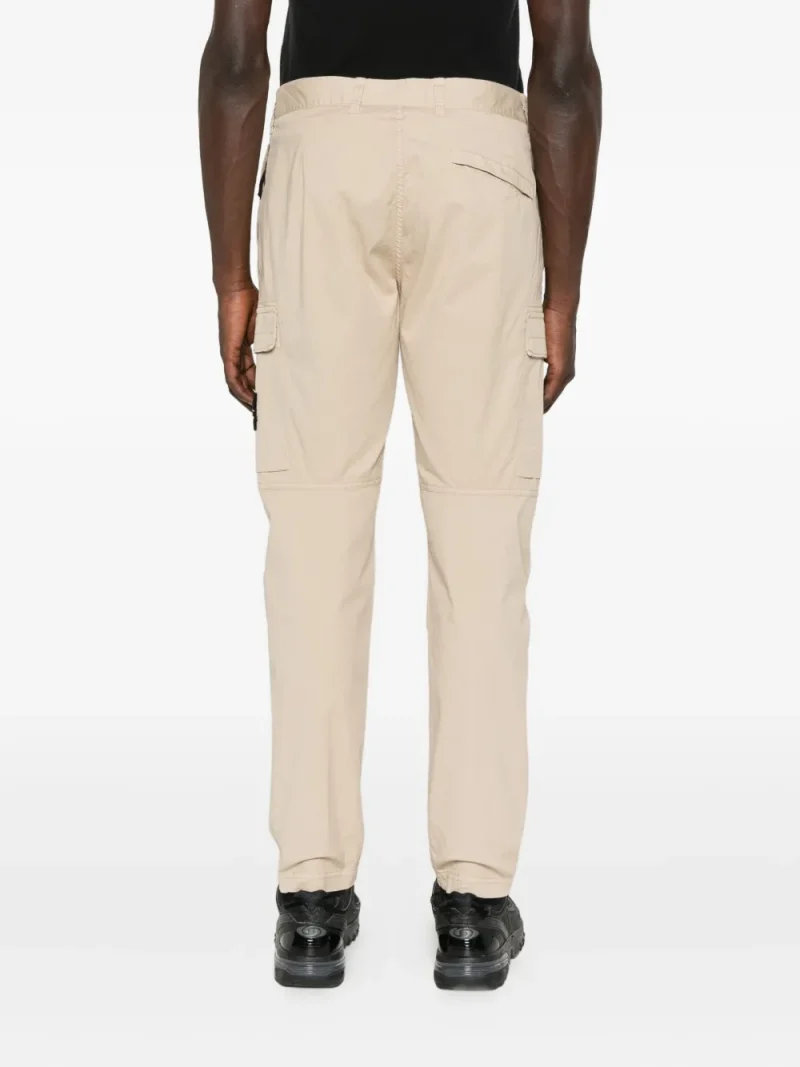 Alternative view of Pantaloni Stone Island Patch-Pocket Cargo bej