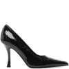 Pantofi Ferragamo 100mm Pointed-Toe Pumps negru