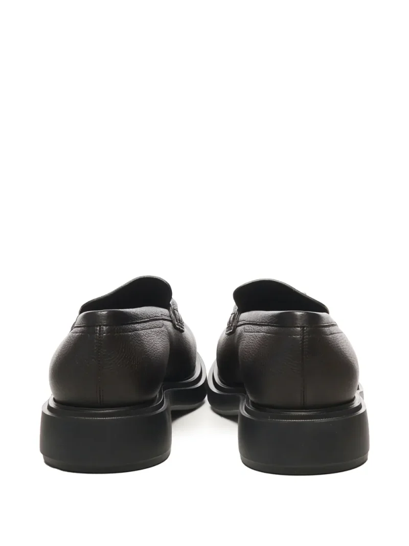 Alternative view of Pantofi Ferragamo Gancini-Detail Loafers maro