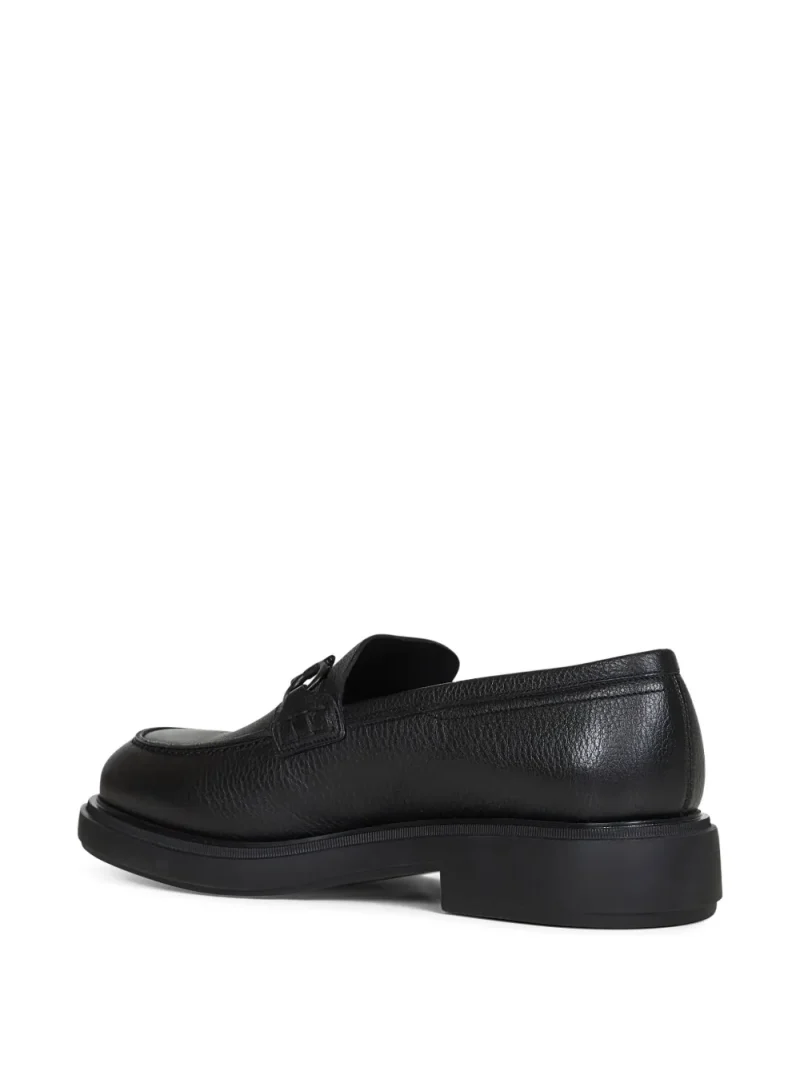 Alternative view of Pantofi Ferragamo Gancini-Detail Loafers negru