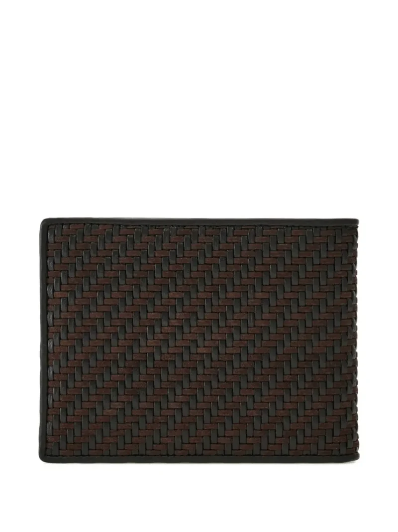 Alternative view of Portofel Ferragamo Woven maro