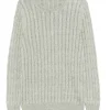 Pulover Gran Sasso Cable-Knit gri