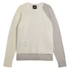 Pulover Y-3 logo-embossed alb