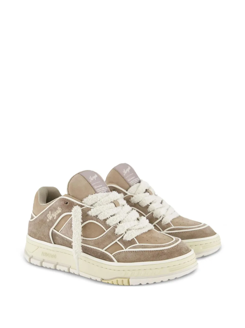 Sneakers Axel Arigato Area Lo Leather Suede Panelled maro - imagine 3