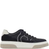 Sneakers Ferragamo Leather Suede-Detail bleumarin
