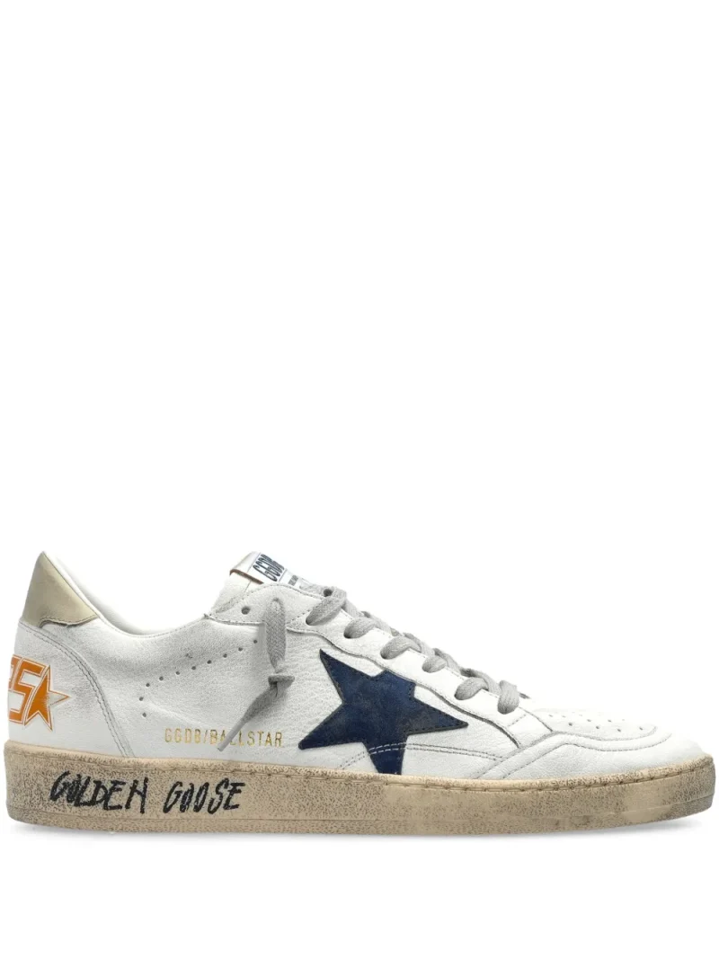 Sneakers Golden Goose Ballstar alb
