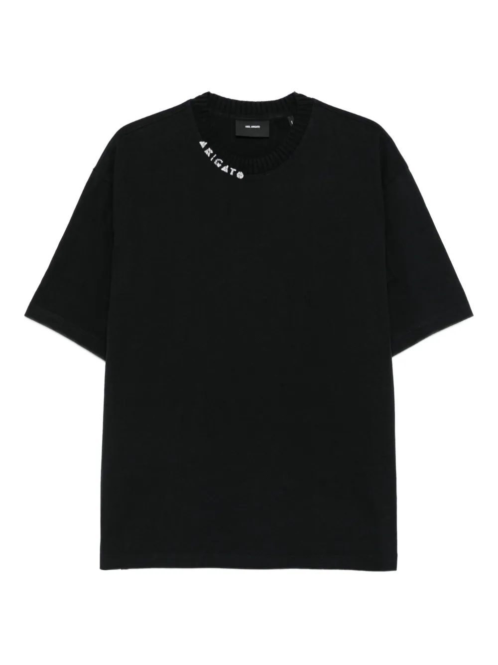 Tricou Axel Arigato Logo-Embellished negru