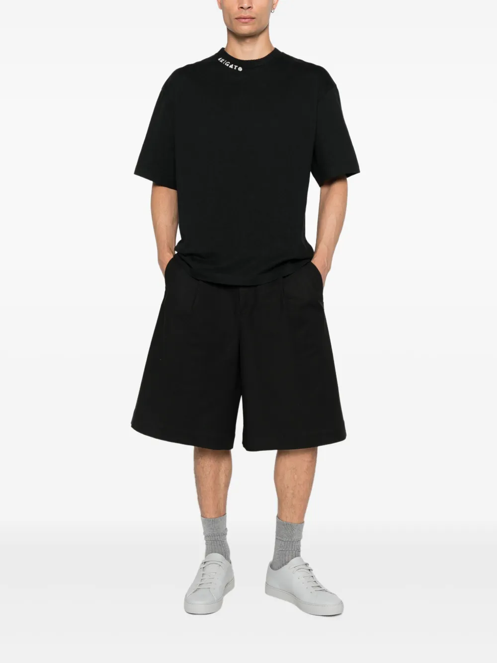 Tricou Axel Arigato Logo-Embellished negru - imagine 3