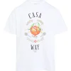 Tricou Casablanca "Casa Way" alb