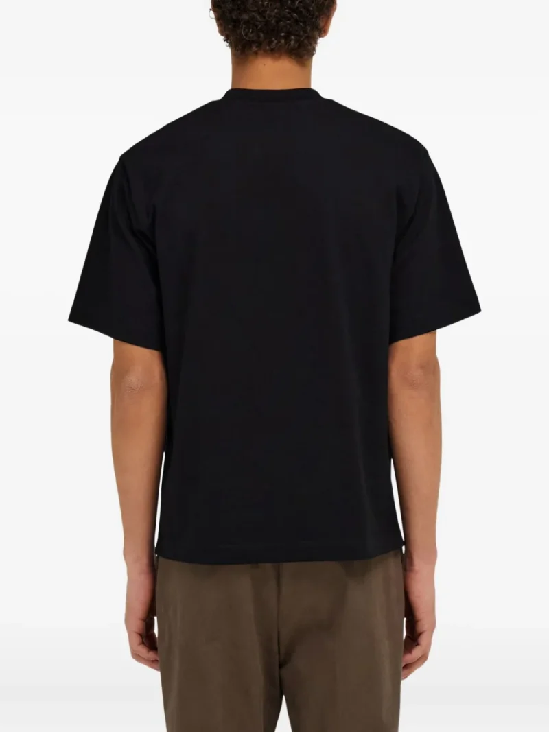 Alternative view of Tricou Ferragamo Logo Print negru