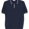 Tricou Gran Sasso Cotton Polo bleumarin