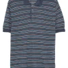Tricou Gran Sasso Striped Polo bleumarin