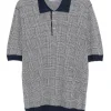 Tricou Polo Gran Sasso Checked bleumarin