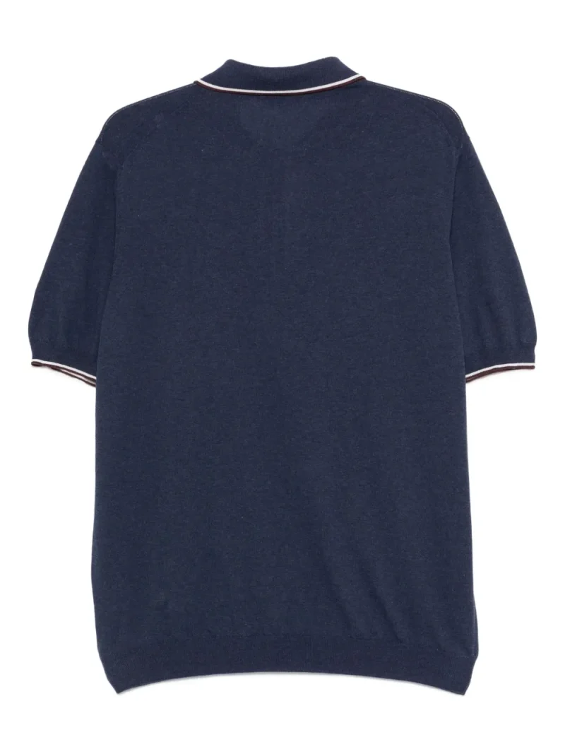 Alternative view of Tricou polo Gran Sasso Cotton bleumarin