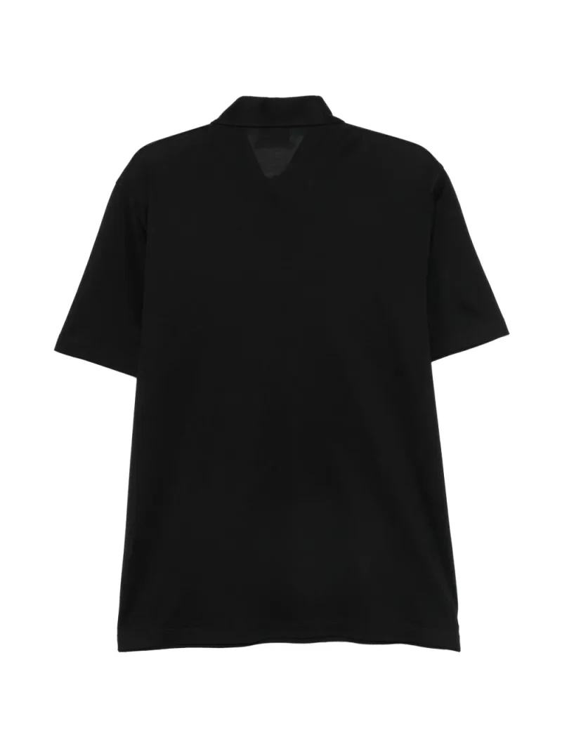 Alternative view of Tricou polo Gran Sasso Short-Sleeve negru