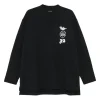 Tricou polo Y-3 Long-Sleeve negru