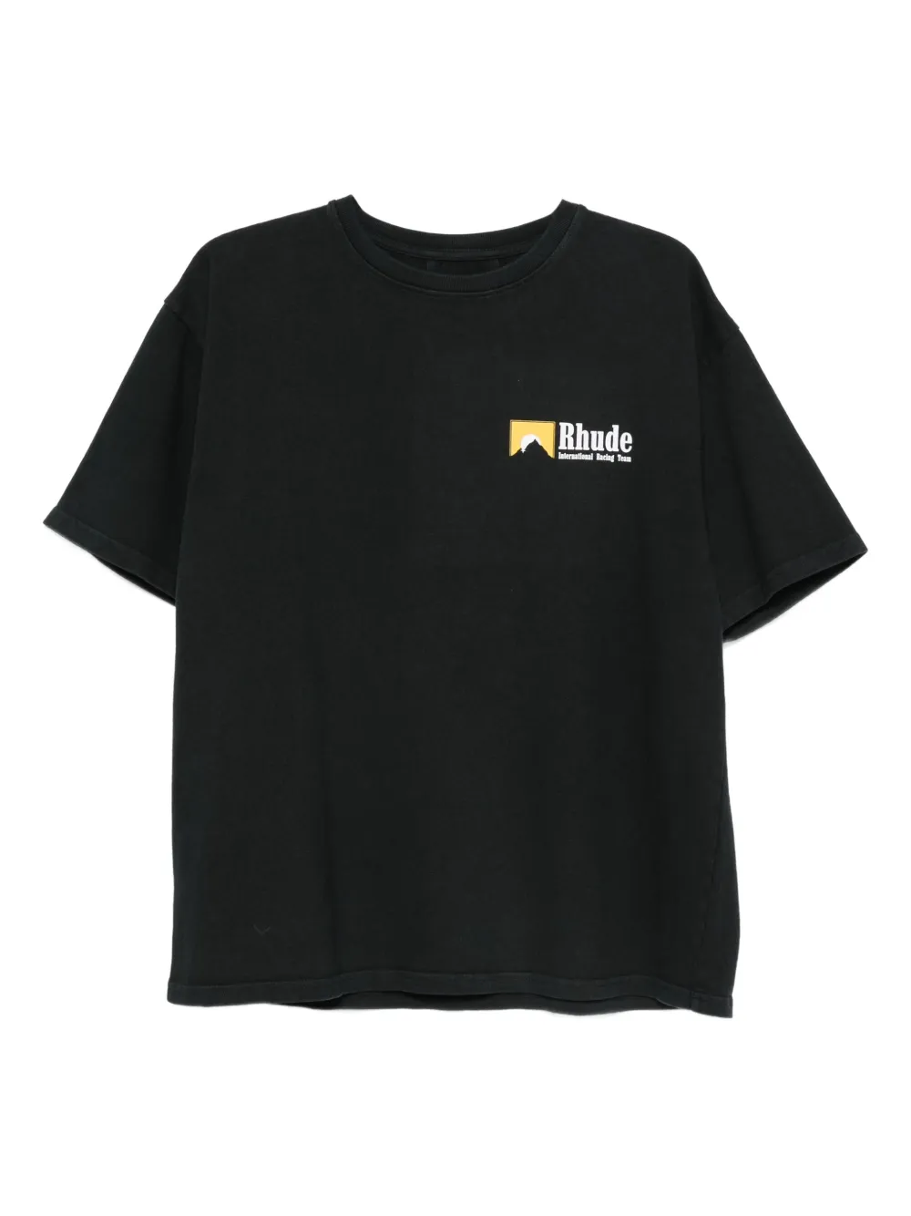 Tricou RHUDE logo-print negru