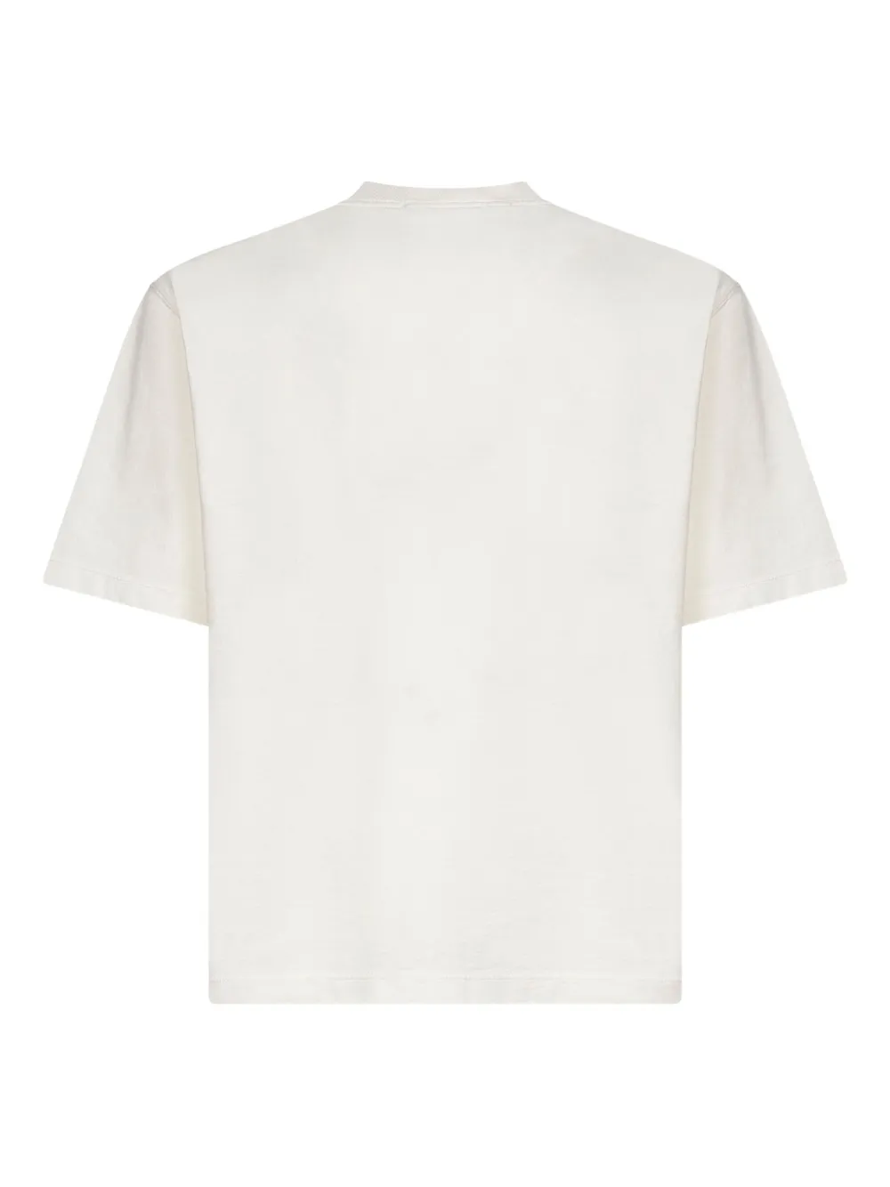 Tricou Stone Island Compass-Logo Patch ecru - imagine 2