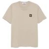 Tricou Stone Island Compass-Patch bej
