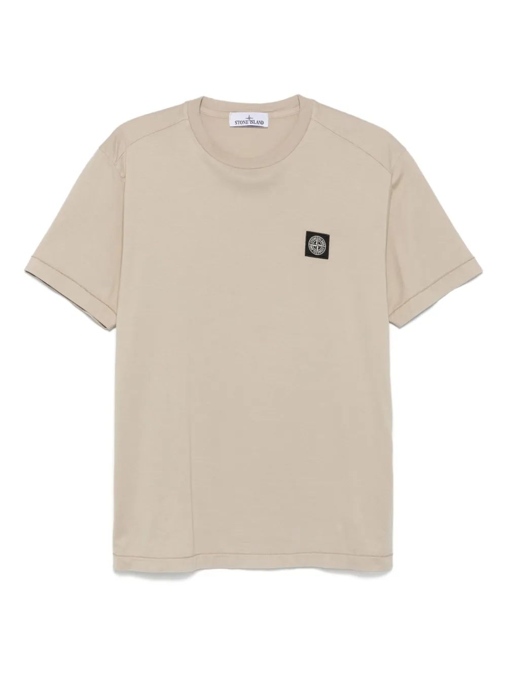 Tricou Stone Island Compass-Patch bej