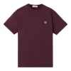 Tricou Stone Island Compass-Patch visiniu