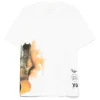Tricou Y-3 AOP alb