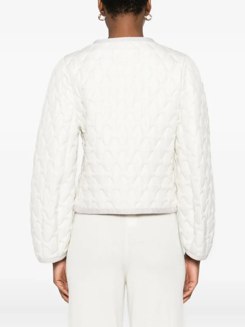 Alternative view of Jacheta Fabiana Filippi Quilted Pocket alb