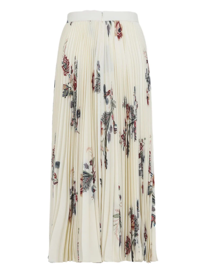 Alternative view of Fusta ETRO Pleated floral-print alb