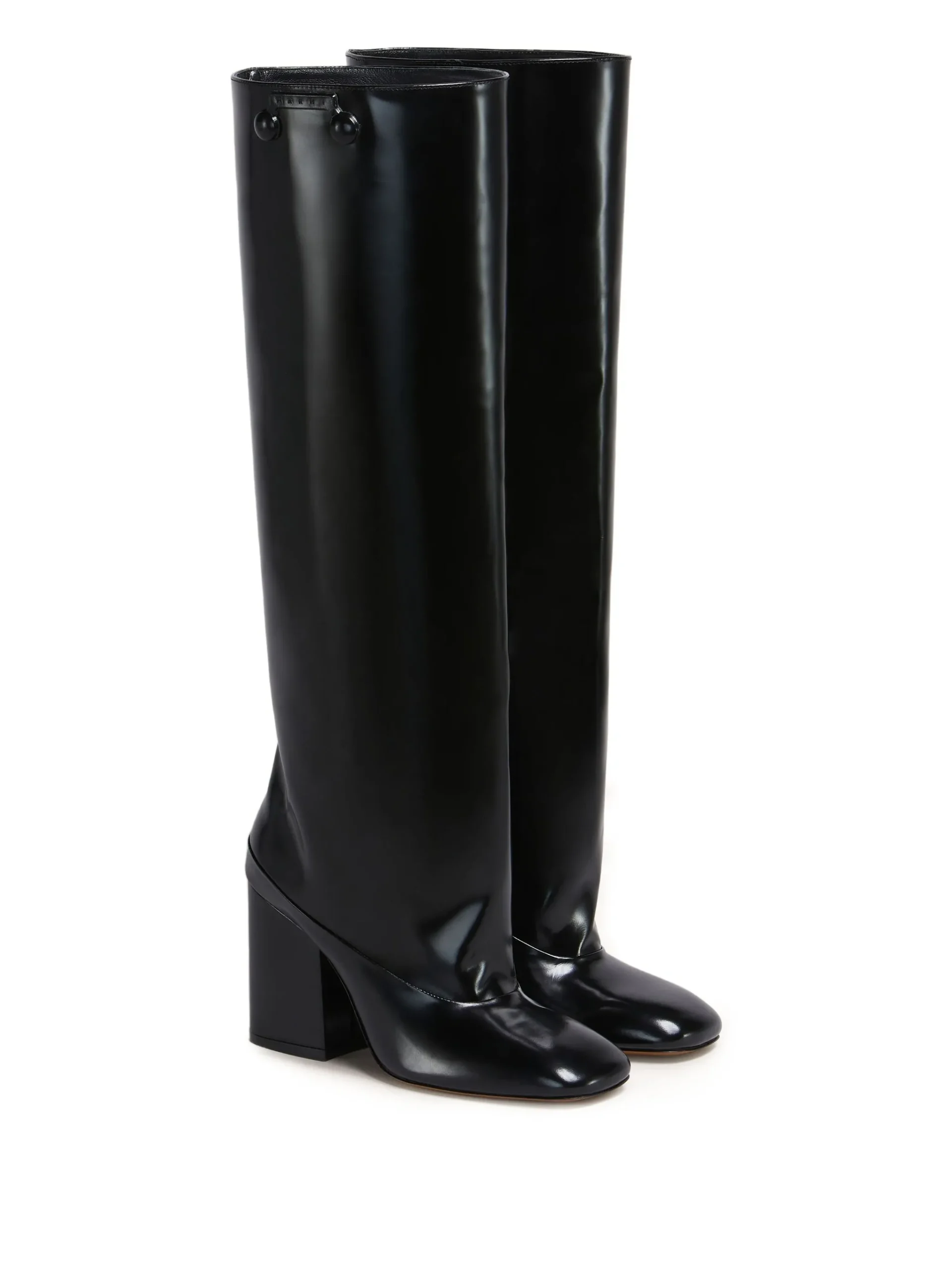 Cizme Marni Trunkaroo knee-high negru - imagine 2