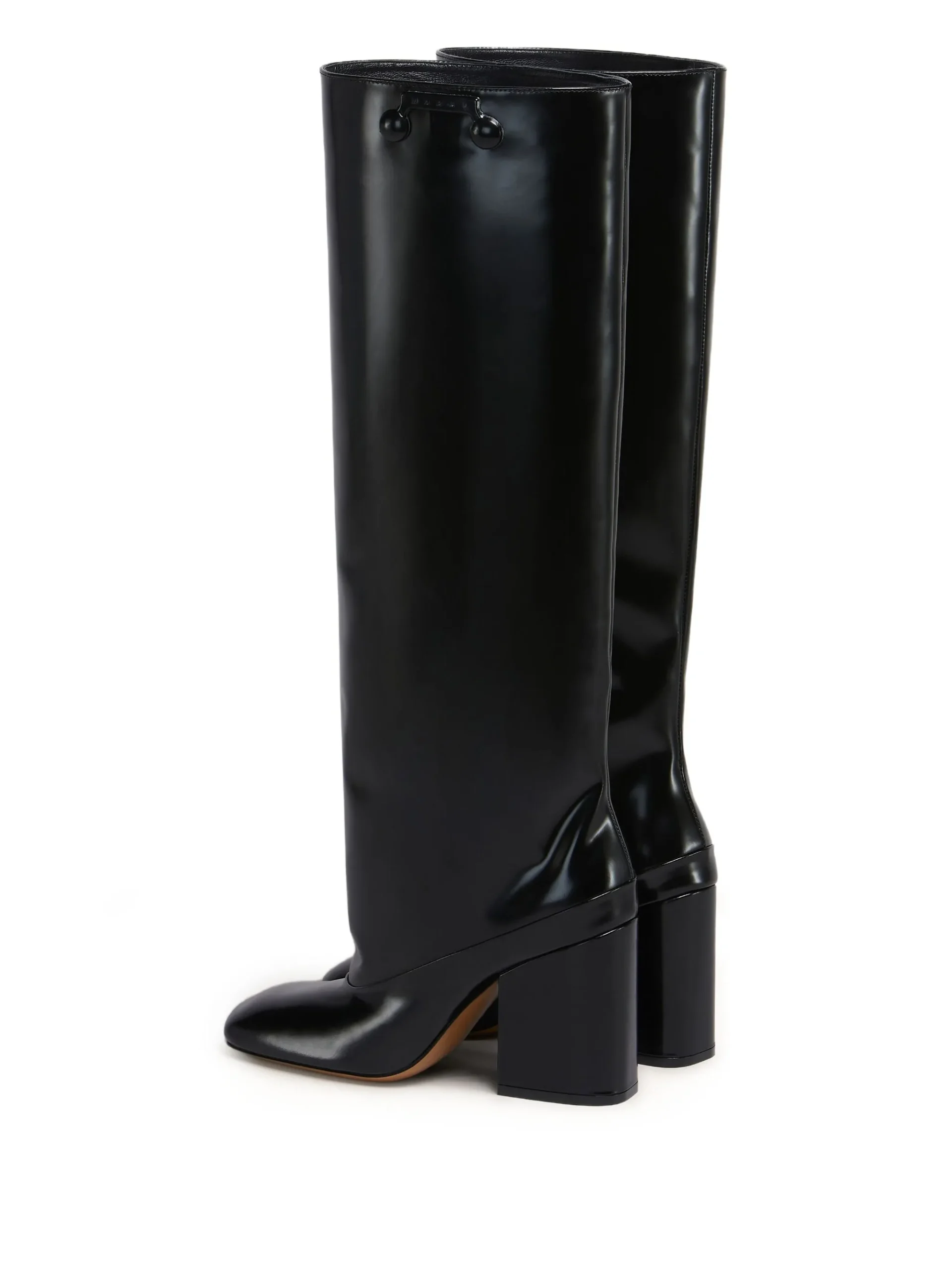 Cizme Marni Trunkaroo knee-high negru - imagine 4