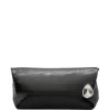 Geanta Jil Sander Jewel zip clutch negru