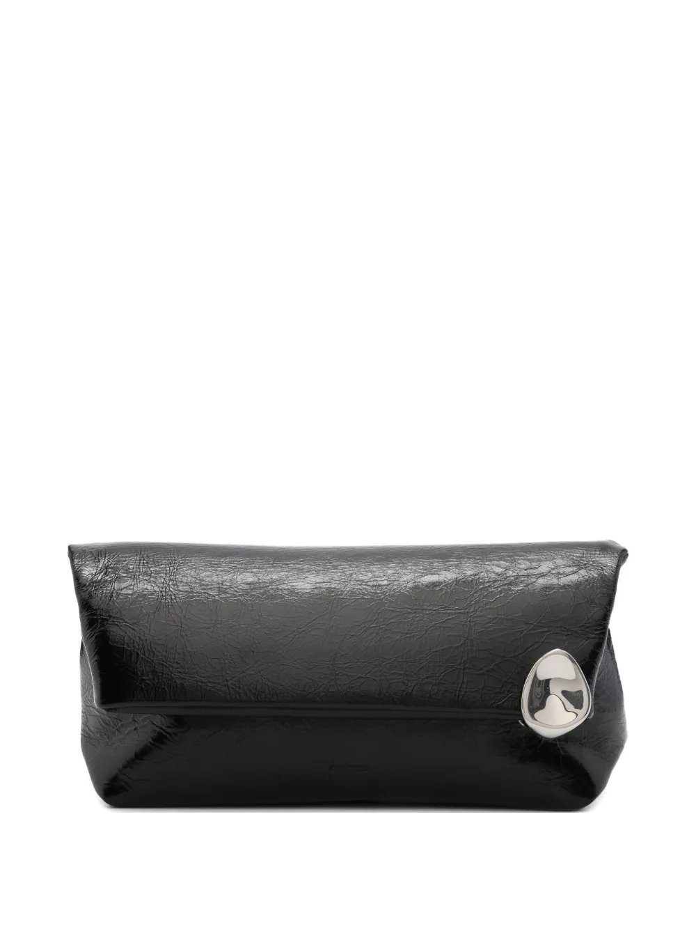 Geanta Jil Sander Jewel zip clutch negru