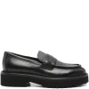 Loafers Doucal's Bermeo penny-slot negru