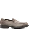 Loafers Doucal's penny-slot suede gri