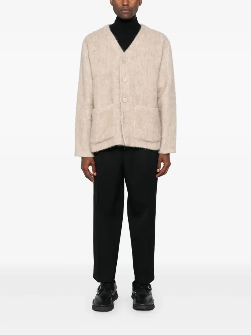 Alternative view of Pantaloni Jil Sander tapered negru