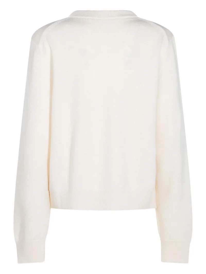 Alternative view of Pulover Jil Sander embroidered wool alb