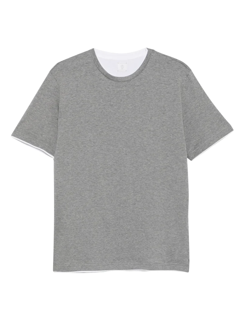 Tricou Eleventy cotton gri