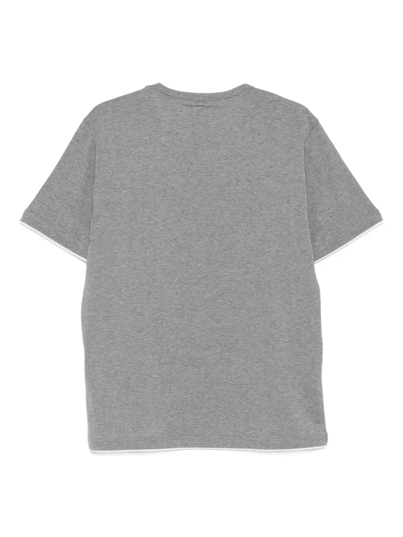 Alternative view of Tricou Eleventy cotton gri