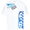Tricou Marni Patchwork print alb
